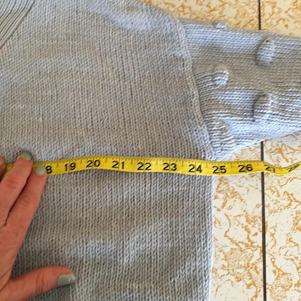 Pretty Light Blue Sweater - Picture 7 of 7